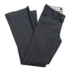 Banana Republic Martin Fit Trouser Pants – Dark Navy Wool Blend – Size 4